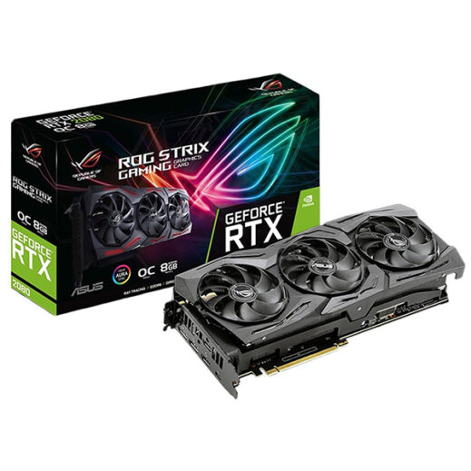 کارت گرافیک ایسوس VGA ASUS ROG-GEFORCE-RTX-2080-O8G-GAMING