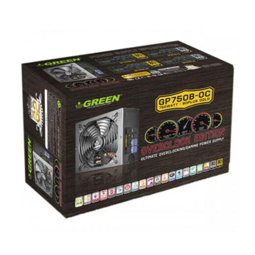 پاور کامپیوتر گرین GP750B-OC - Image 2