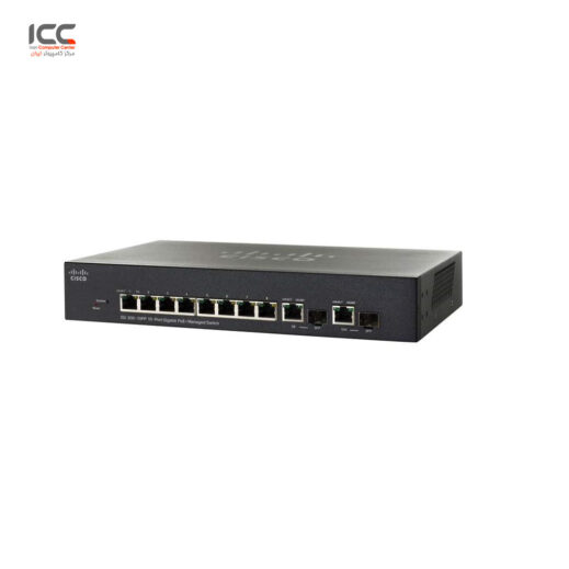 سوئیچ شبکه سیسکو 10 پورت SG350-10P