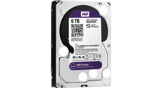هارددیسک اینترنال وسترن دیجیتال مدل Purple WD60PURZ ظرفیت 6 ترابایت - Image 2