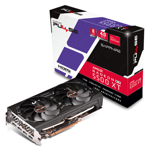 کارت گرافیک سافایر مدل PULSE RX 5500 XT 8G GDDR6 - Image 7