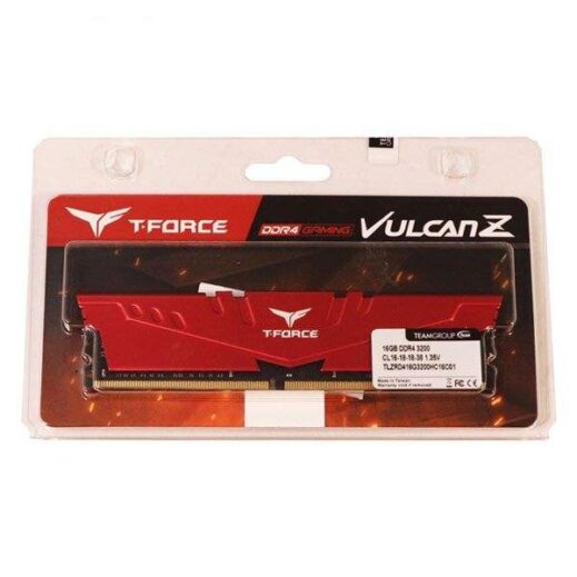 رم کامپیوتر مدل  TEAM GROUP VULCON Z 16GB SINGLE 32000 - Image 2