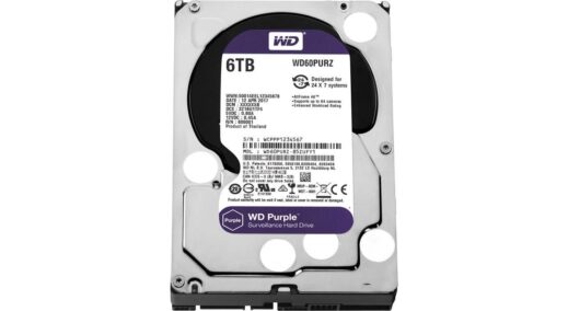 هارددیسک اینترنال وسترن دیجیتال مدل Purple WD60PURZ 6TB - Image 2