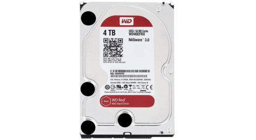 هارددیسک اینترنال وسترن دیجیتال مدل WD40EFRX  RED 4TB - Image 2