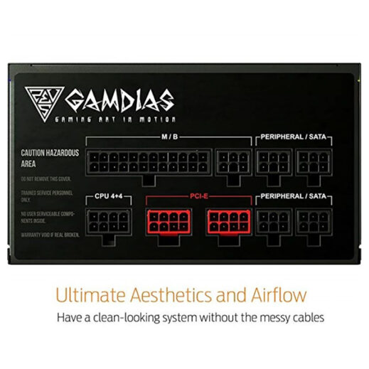 منبع تغذیه ماژولار گیم دیاس مدل ASTRAPE P1750WG - Image 3