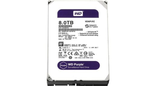 حافظه اینترنال وسترن دیجیتال PURPLE 8TB - Image 3