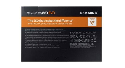 حافظه اس اس دی اینترنال سامسونگ 1TB 860Evo - Image 4