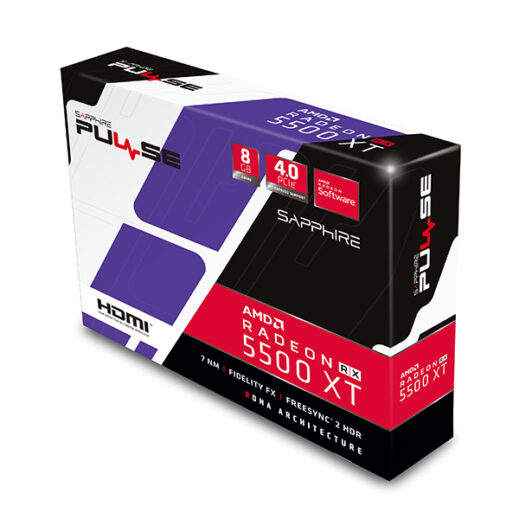 کارت گرافیک سافایر مدل PULSE RX 5500 XT 8G GDDR6 - Image 8