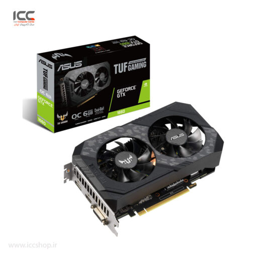 کارت گرافیک ایسوس مدل TUF-GTX1660-O6G-GAMING