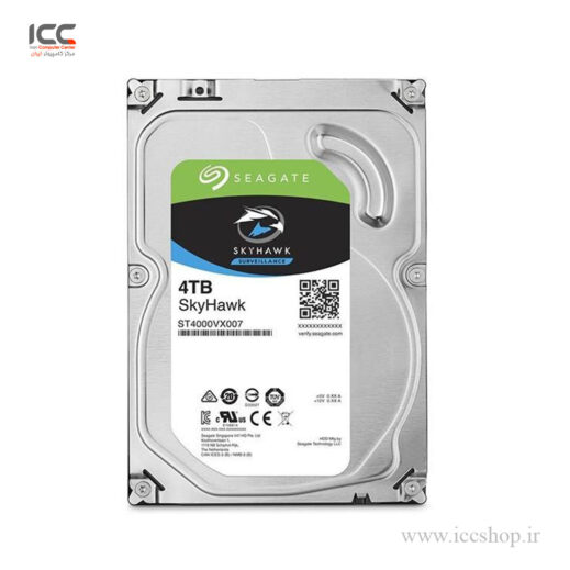 هارددیسک اینترنال سیگیت مدل ST4000VX007 SkyHawk 4TB