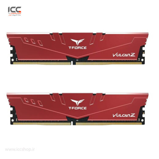 رم کامپیوتر مدل  TEAM GROUP VULKON Z 16GB DUAL 3000
