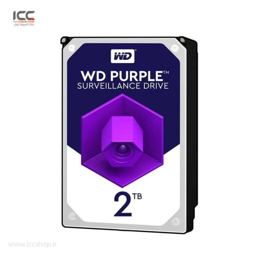 هارددیسک اینترنال وسترن دیجیتال مدل  Purple WD20PURZ 2TB