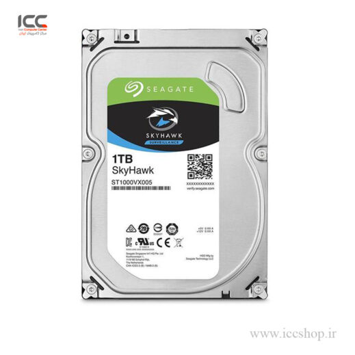 هارددیسک اینترنال سیگیت مدل ST1000VX005 SkyHawk 1TB