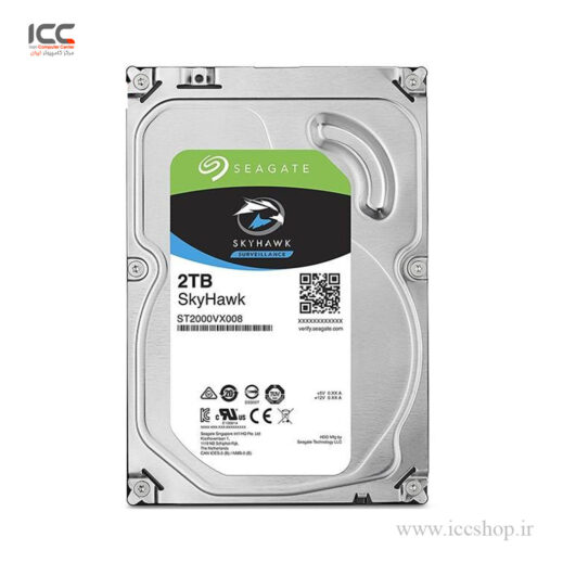 هارددیسک اینترنال سیگیت مدل ST2000VX008 SkyHawk 2TB