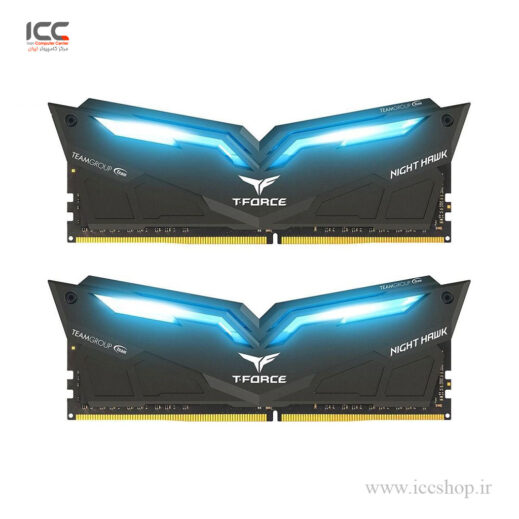 رم دسکتاپ TEAM GROUP NIGHTHAWK 32GB DUAL 3200
