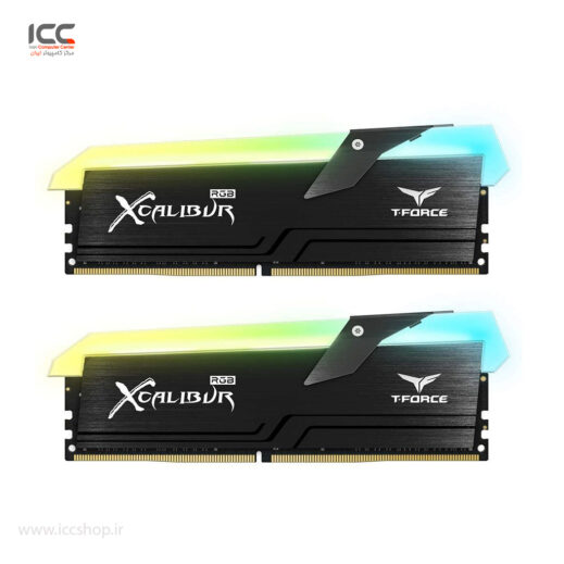 رم دسکتاپ مدل TEAM GROUP XCALIBUR 16GB DUAL 4000