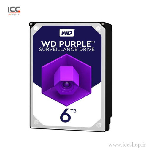 هارددیسک اینترنال وسترن دیجیتال مدل Purple WD60PURZ 6TB
