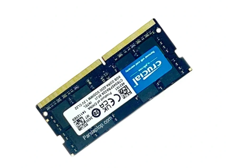 رم 8GB لپ تاپ کروشیال crucial DDR4 3200MHz | PC4