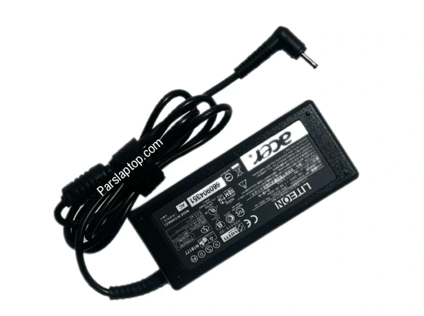 آداپتور لپ تاپ ایسر ACER) 65W 19V 3.42A) | فیش 3×1.1 NEW PIN